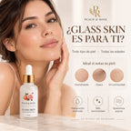 Sérum Perfeccionador Glass Skin: Textura Lisa y Acabado Porcelana".