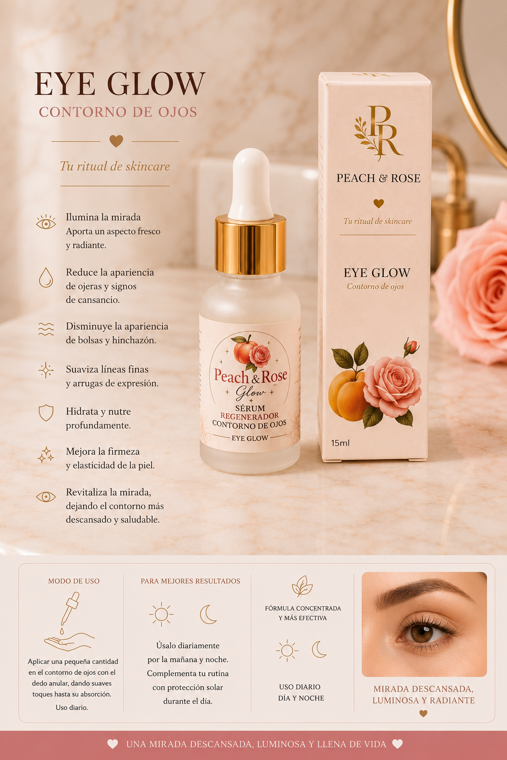 Sérum Regenerador Contorno de Ojos (eye glow)