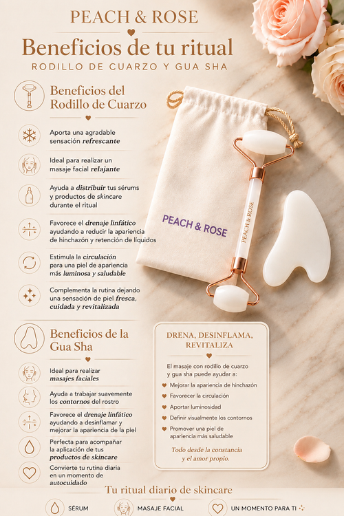 ACCESORIOS 
 FACIAL DE CUARZO BLANCO