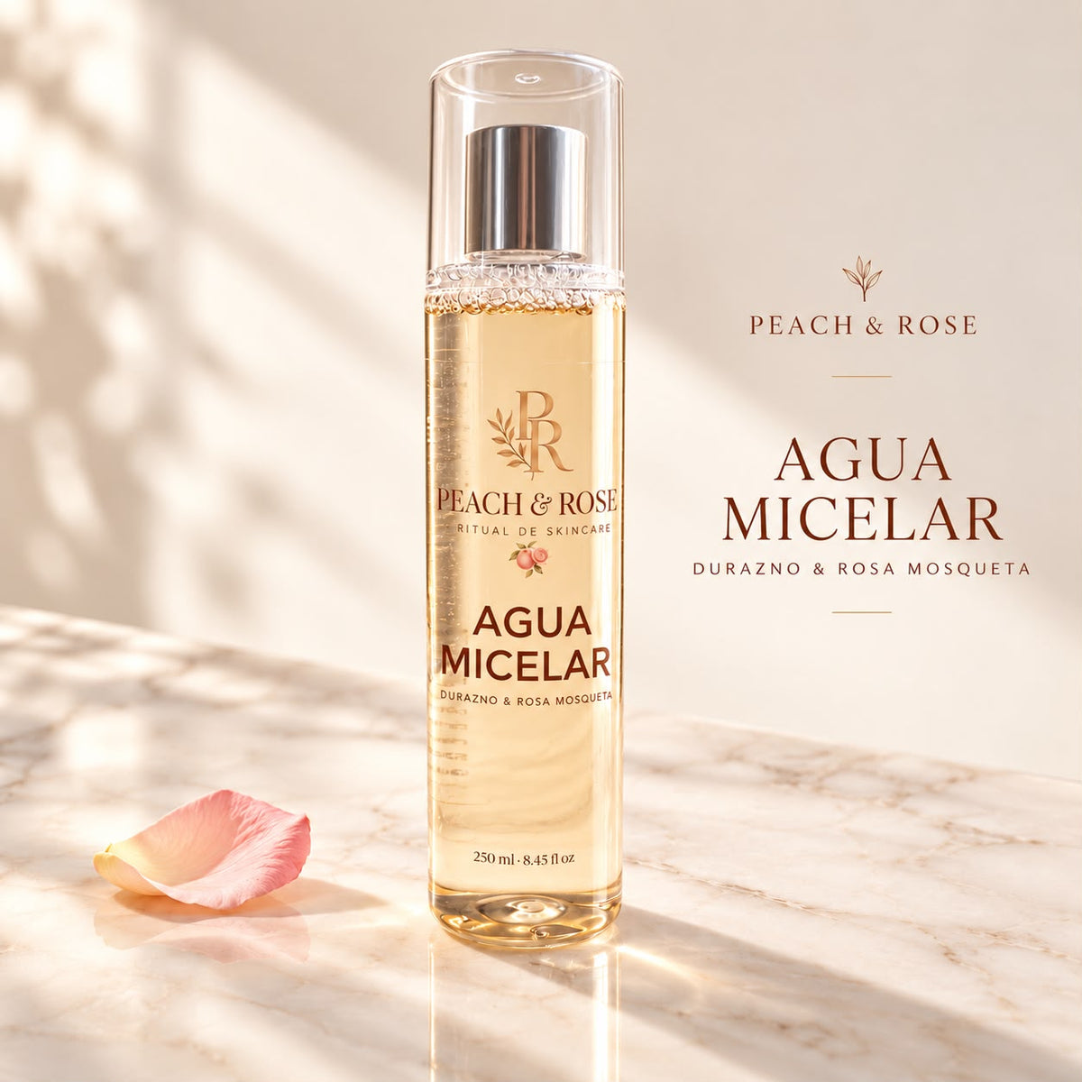 Agua Micelar Durazno & Rosas | 250 ml
